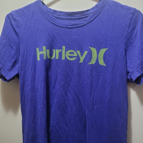 Hurley Royal Blue Logo Front Tshirt L - Picture 3 of 6